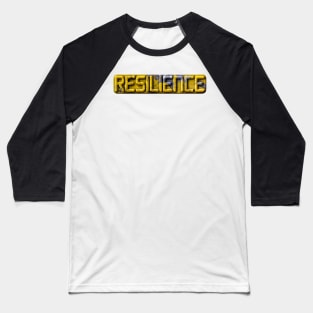 Resilience Sticker Baseball T-Shirt